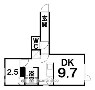 コスモヒルズⅠ【2階】の間取り