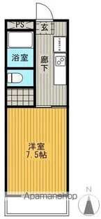 宮丸マンションきらは【3階】の間取り