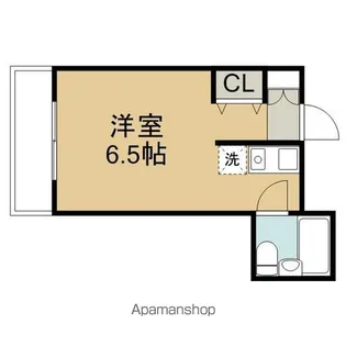 パークマンションワダ【203号室】の間取り