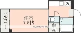 麻生嶋第2ハイツ【4階】の間取り