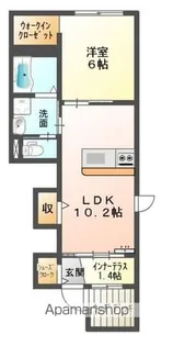 グレーシア【1階】の間取り