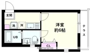 NSGATE江北1【1階】の間取り
