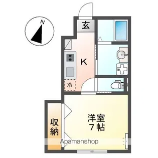 エクレール【1階】の間取り