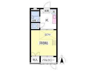 メゾン高平【103号室】の間取り