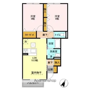 フェニックス II【1階】の間取り