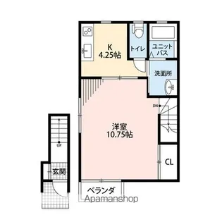 トルハート・アイ A,B【2階】の間取り