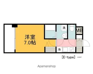 HITOTO広島ナレッジスクエア【307号室】の間取り