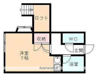 CITY11【202号室】の間取り