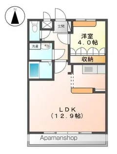 ビアンカーヤ【1階】の間取り