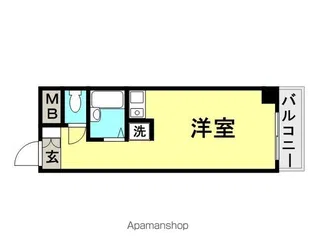 ヴェルテス池本【1階】の間取り