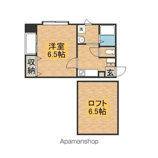 イル・グラッツィア天神【4階】の間取り