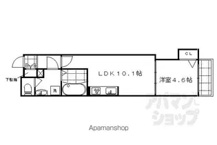 JMメゾン御所西【102号室】の間取り