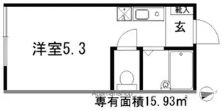フィットハウス下末吉【1階】の間取り