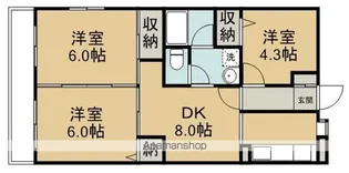 セントラルヒルズ【2階】の間取り