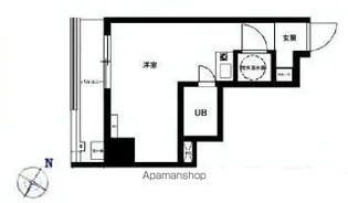 ライオンズマンション九段第2【101号室号室】の間取り