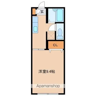 ロイヤルコート【1階】の間取り