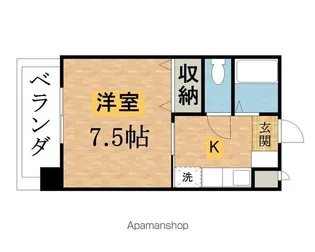 トップビレッジ西八王子【204号室】の間取り