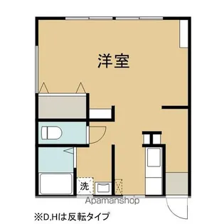 SUCRE Ⅶ【H号室】の間取り