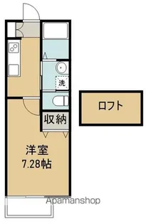 JB荒井【2階】の間取り