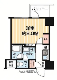 プレシャスハーモニー八王子【10階】の間取り