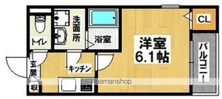 ハーモニーテラス杉本Ⅱ【1階】の間取り