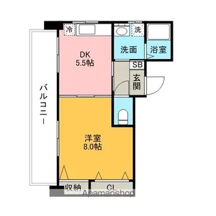 パークレジデンス【501号室】の間取り