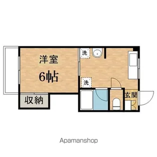 ハイツフォーレスト【3階】の間取り