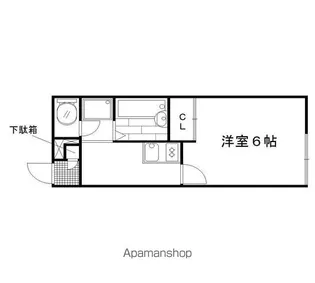 レオパレス七本松【2階】の間取り