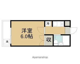 嗜幸園マンション【303号室】の間取り