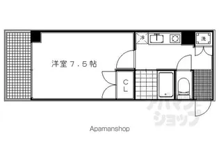 レジデンス西陣【305号室】の間取り