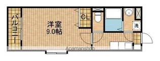 カウベルⅡ【2階】の間取り