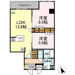 WIN DEER 西船橋【3階】の間取り