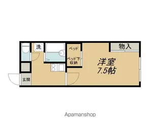 エトワール【1階】の間取り