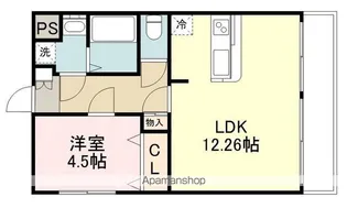 セレクト小松島【2階】の間取り