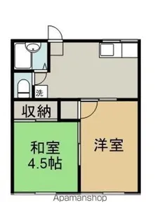 サンシャイン善通寺【201号室】の間取り