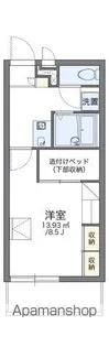 レオパレスマシェリ【311号室】の間取り