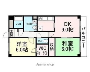 プリムヴェール【4階】の間取り