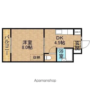 ヴェール【2階】の間取り
