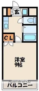 YSKパークハウス【5階】の間取り