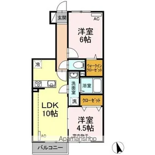 グラン・ソレイユ Ⅸ【1階】の間取り