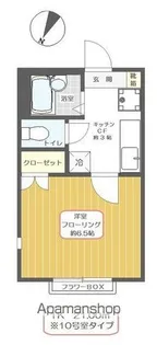 アイリスコート【2階】の間取り