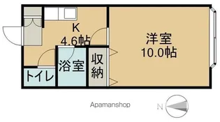 ピュアパレス【1階】の間取り
