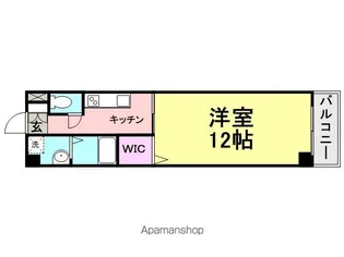 プラマー3番館【406号室】の間取り