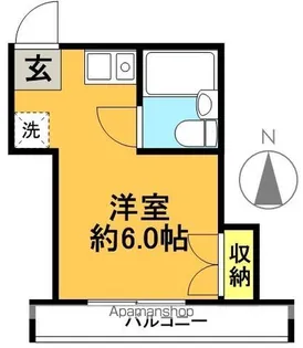 エスコート・ユーアイ【302号室】の間取り