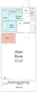 リブリ・北仙台はやま【2階】の間取り