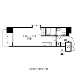 SUM広瀬通【3階】の間取り