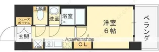 SHOKEN RESIDENCE大阪都島【4階】の間取り
