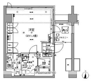 ガーデニエール砧レジデンス【6階】の間取り