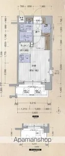 「プレサンス京都五条大橋レジェンド」【3階】の間取り