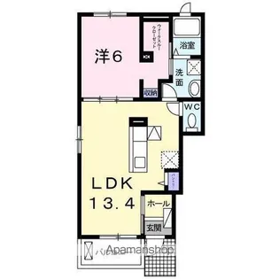 フェリオA【1階】の間取り